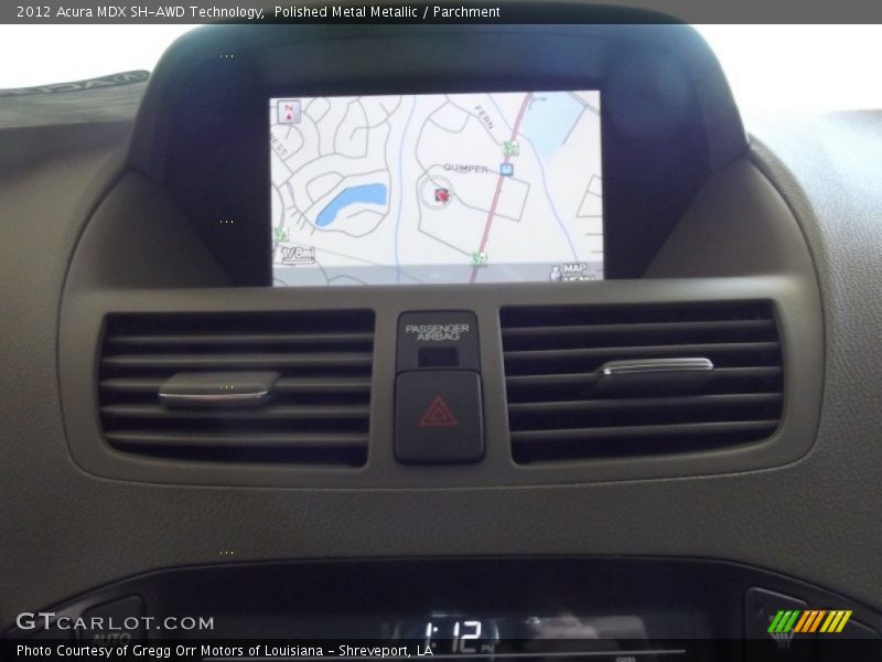 Polished Metal Metallic / Parchment 2012 Acura MDX SH-AWD Technology