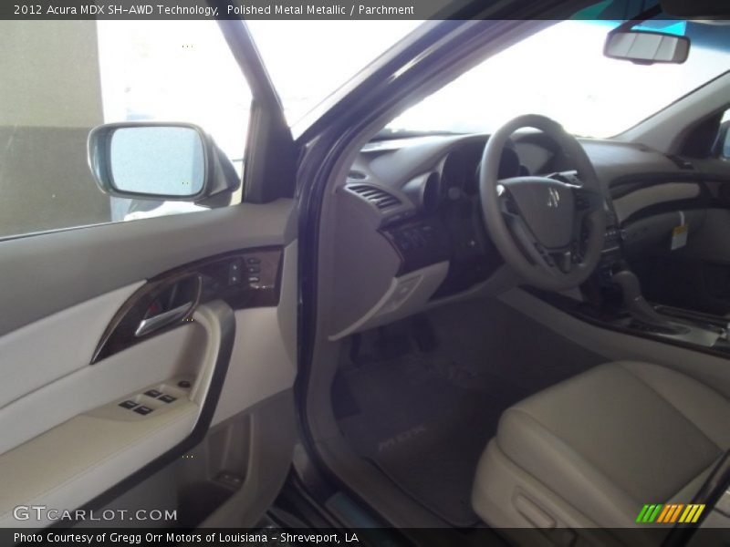Polished Metal Metallic / Parchment 2012 Acura MDX SH-AWD Technology