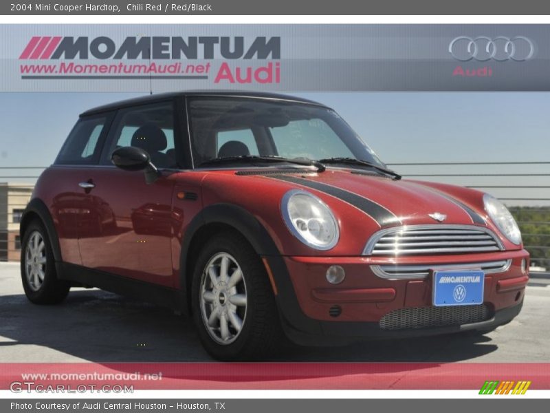 Chili Red / Red/Black 2004 Mini Cooper Hardtop
