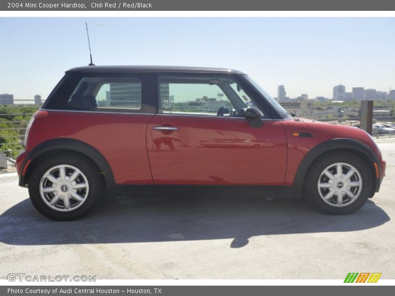 Chili Red / Red/Black 2004 Mini Cooper Hardtop