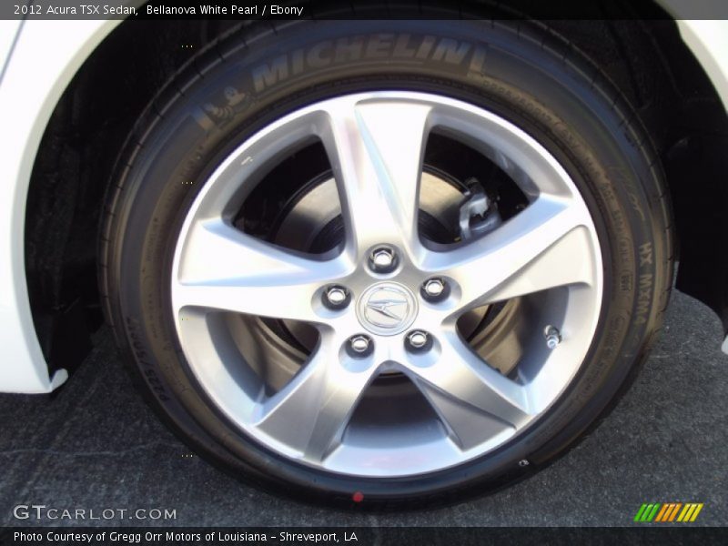 Bellanova White Pearl / Ebony 2012 Acura TSX Sedan