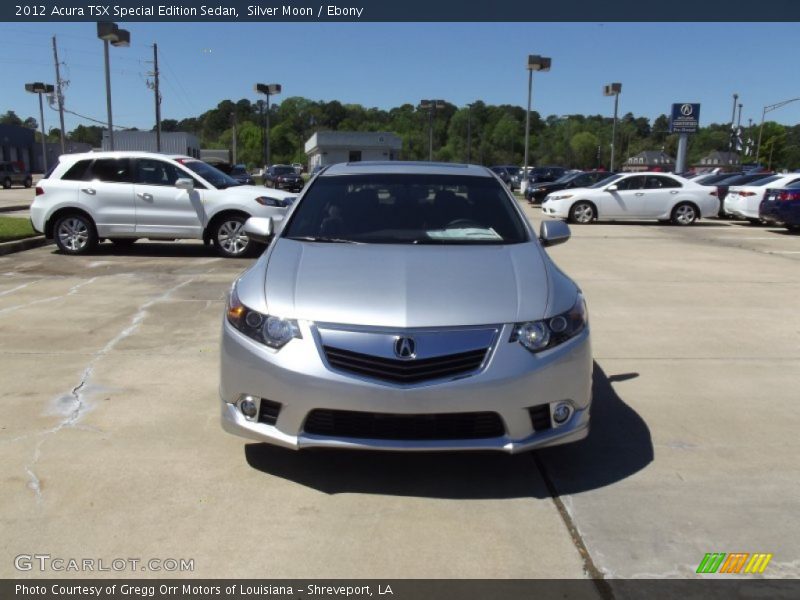 Silver Moon / Ebony 2012 Acura TSX Special Edition Sedan