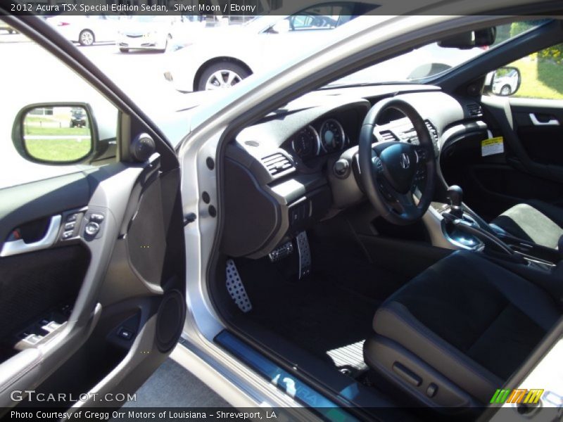 Silver Moon / Ebony 2012 Acura TSX Special Edition Sedan