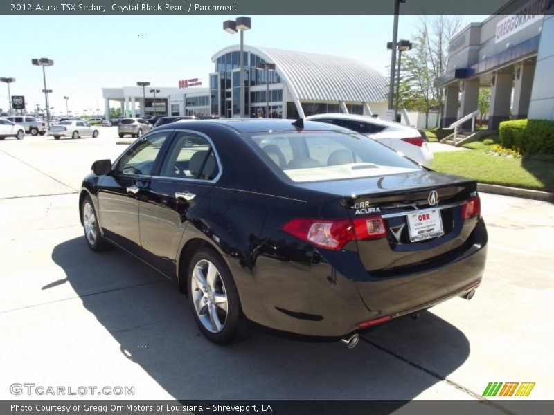 Crystal Black Pearl / Parchment 2012 Acura TSX Sedan