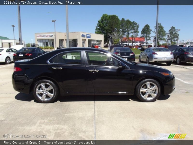 Crystal Black Pearl / Parchment 2012 Acura TSX Sedan