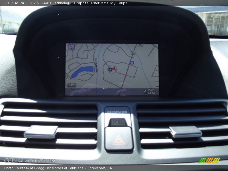 Graphite Luster Metallic / Taupe 2012 Acura TL 3.7 SH-AWD Technology