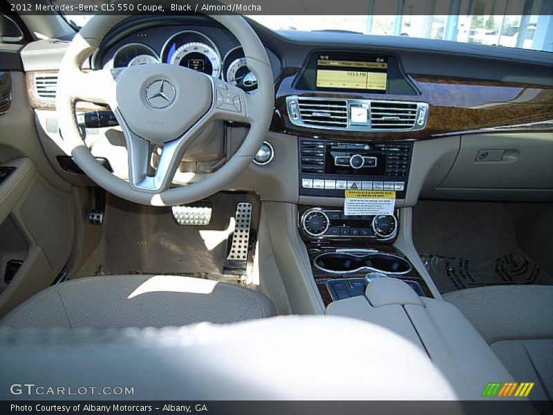 Black / Almond/Mocha 2012 Mercedes-Benz CLS 550 Coupe