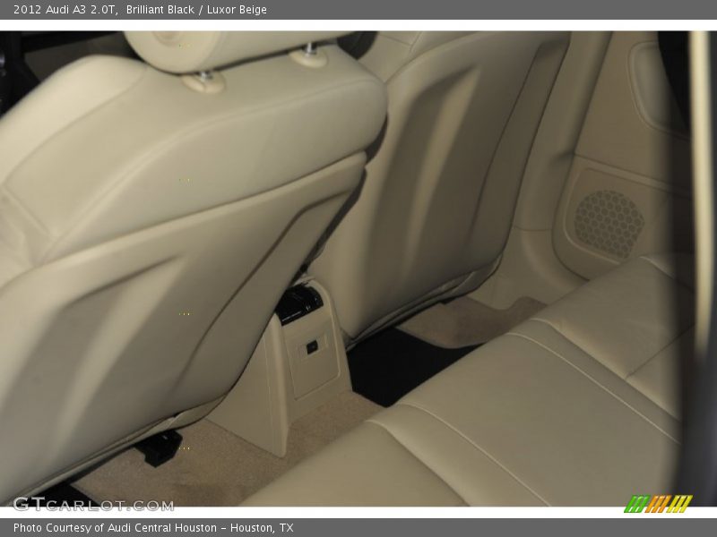 Brilliant Black / Luxor Beige 2012 Audi A3 2.0T