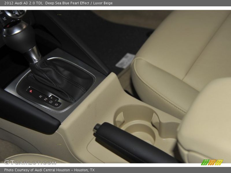 Deep Sea Blue Pearl Effect / Luxor Beige 2012 Audi A3 2.0 TDI