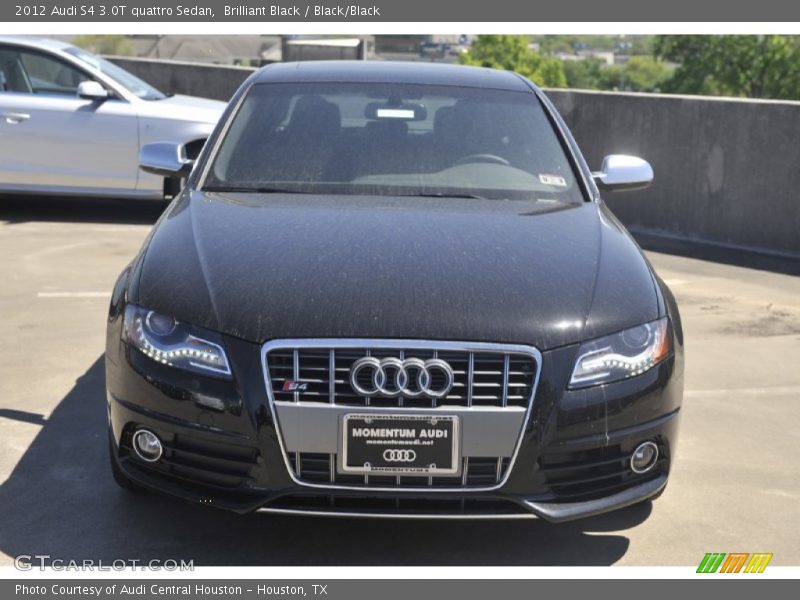 Brilliant Black / Black/Black 2012 Audi S4 3.0T quattro Sedan