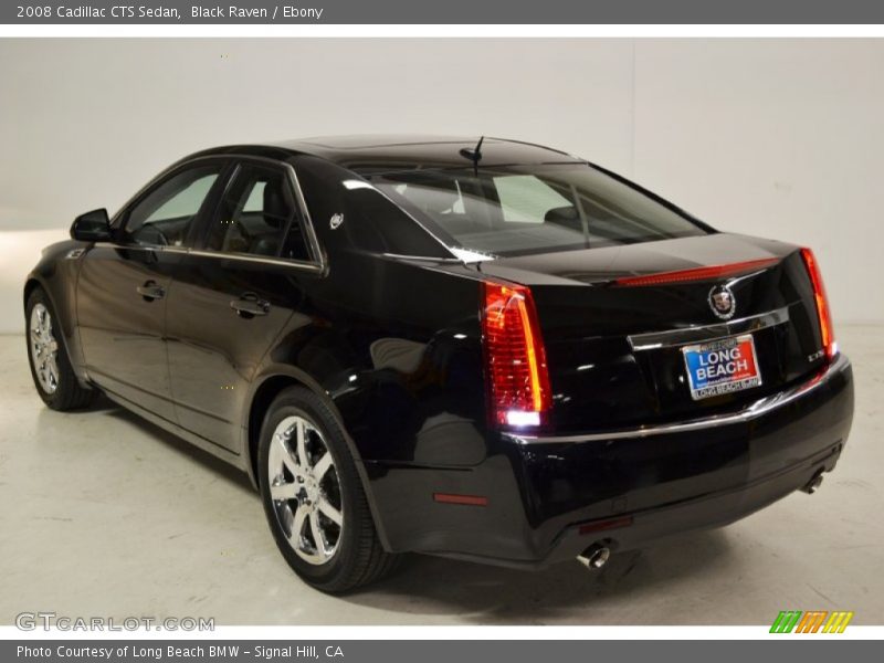 Black Raven / Ebony 2008 Cadillac CTS Sedan