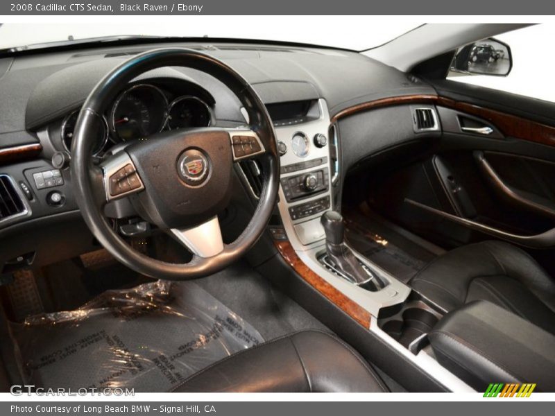 Black Raven / Ebony 2008 Cadillac CTS Sedan