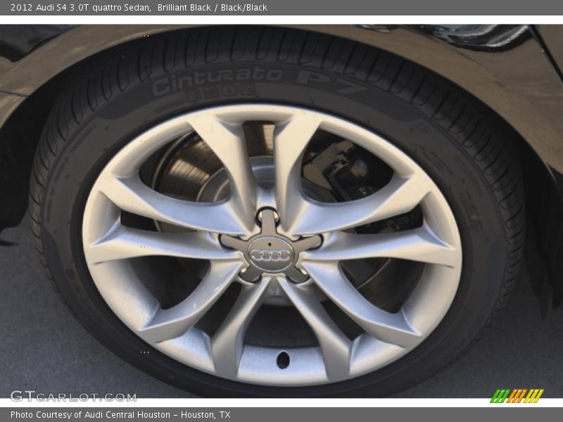 Brilliant Black / Black/Black 2012 Audi S4 3.0T quattro Sedan