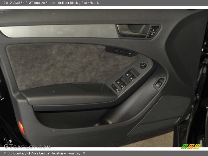 Brilliant Black / Black/Black 2012 Audi S4 3.0T quattro Sedan