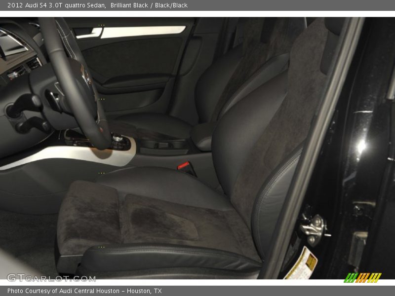 Brilliant Black / Black/Black 2012 Audi S4 3.0T quattro Sedan