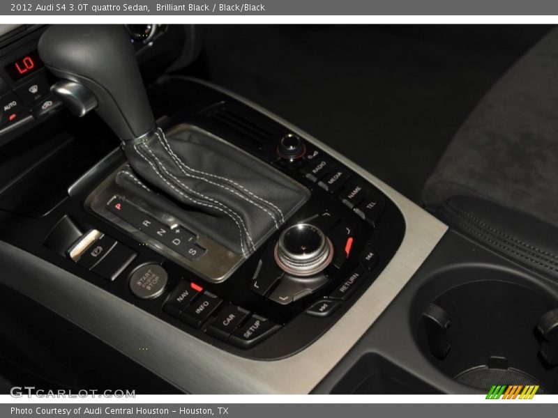 Brilliant Black / Black/Black 2012 Audi S4 3.0T quattro Sedan