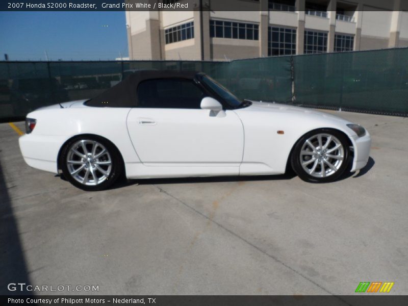 Grand Prix White / Black/Red 2007 Honda S2000 Roadster