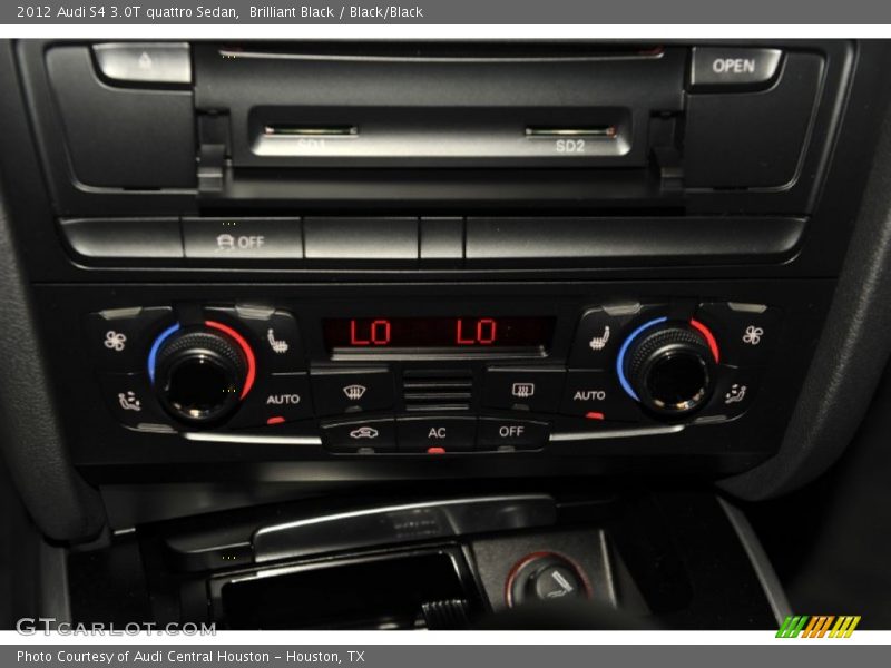 Brilliant Black / Black/Black 2012 Audi S4 3.0T quattro Sedan