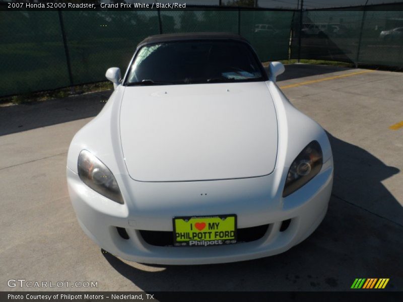 Grand Prix White / Black/Red 2007 Honda S2000 Roadster