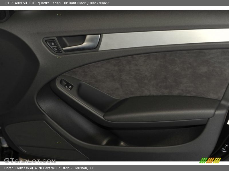 Brilliant Black / Black/Black 2012 Audi S4 3.0T quattro Sedan