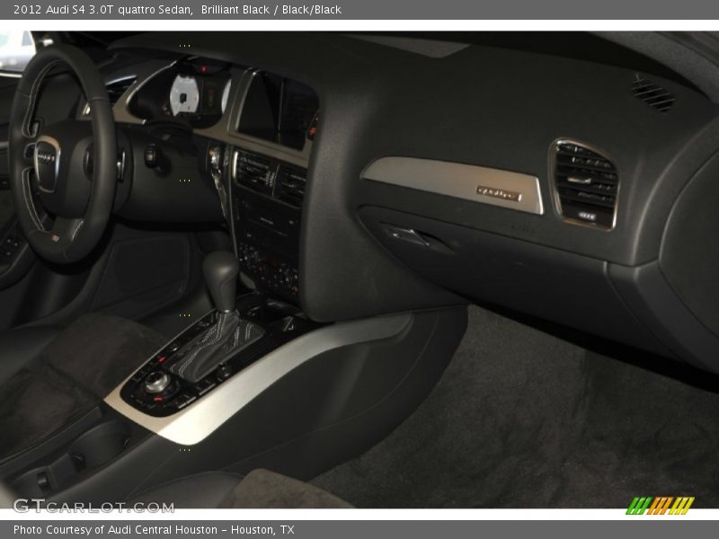 Brilliant Black / Black/Black 2012 Audi S4 3.0T quattro Sedan