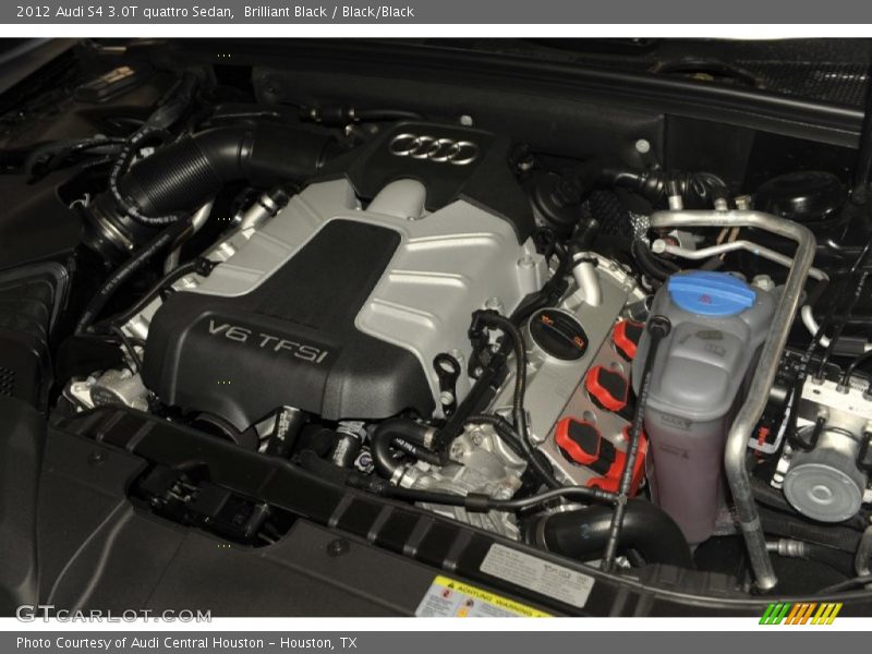 Brilliant Black / Black/Black 2012 Audi S4 3.0T quattro Sedan