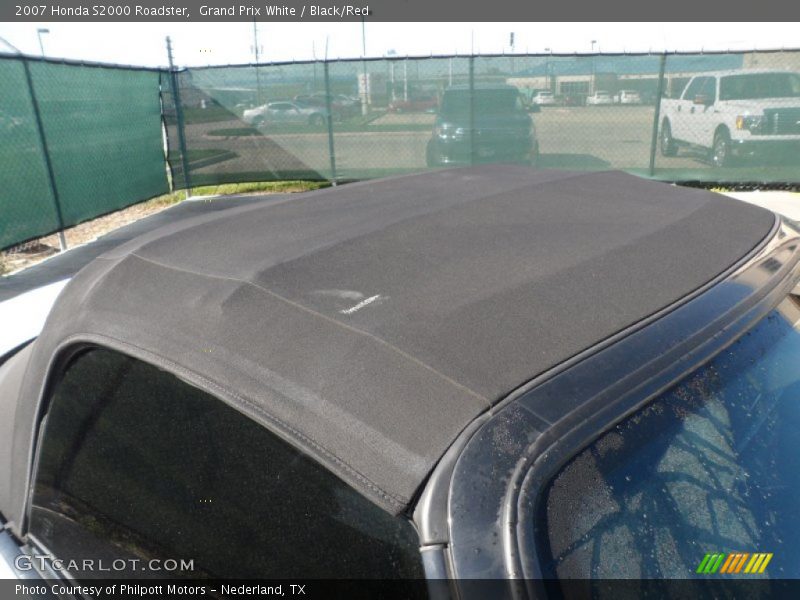 Grand Prix White / Black/Red 2007 Honda S2000 Roadster