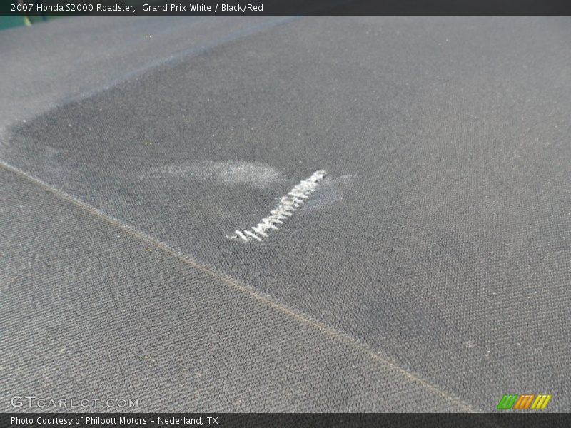 Grand Prix White / Black/Red 2007 Honda S2000 Roadster