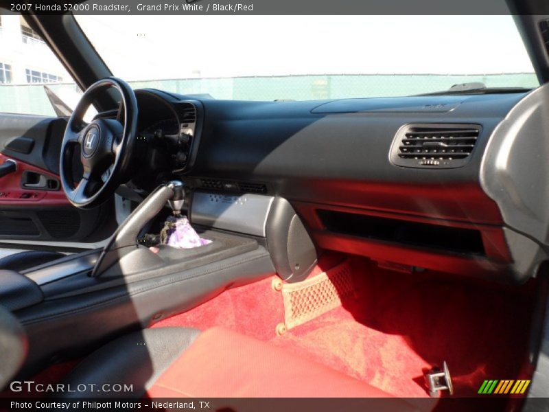 Grand Prix White / Black/Red 2007 Honda S2000 Roadster