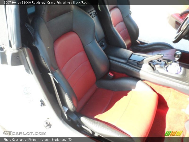 Grand Prix White / Black/Red 2007 Honda S2000 Roadster