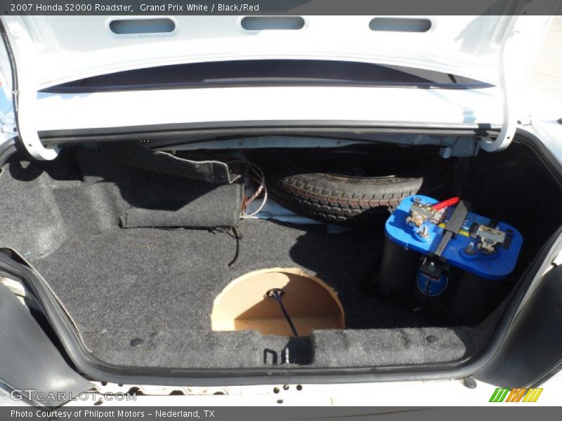 Grand Prix White / Black/Red 2007 Honda S2000 Roadster