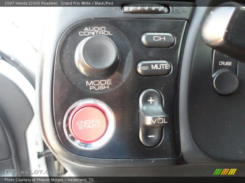 Controls of 2007 S2000 Roadster
