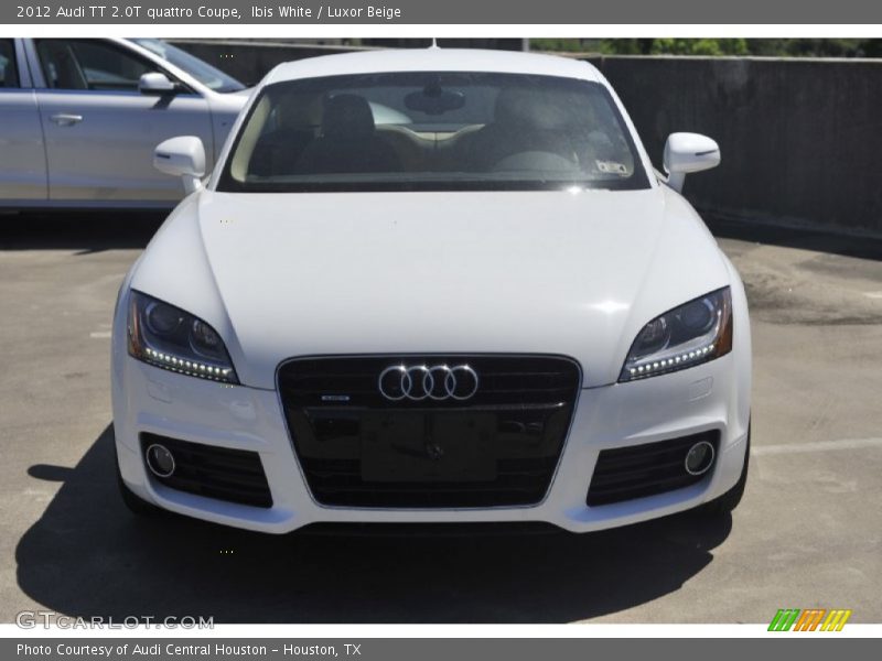 Ibis White / Luxor Beige 2012 Audi TT 2.0T quattro Coupe