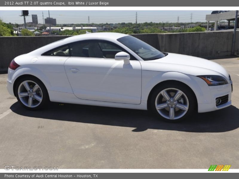 Ibis White / Luxor Beige 2012 Audi TT 2.0T quattro Coupe