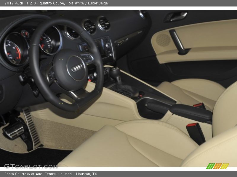 Ibis White / Luxor Beige 2012 Audi TT 2.0T quattro Coupe
