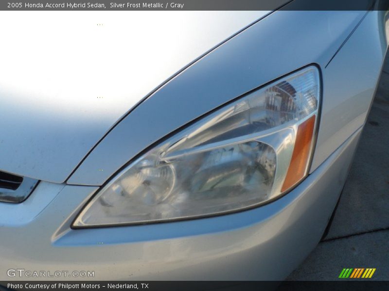 Silver Frost Metallic / Gray 2005 Honda Accord Hybrid Sedan