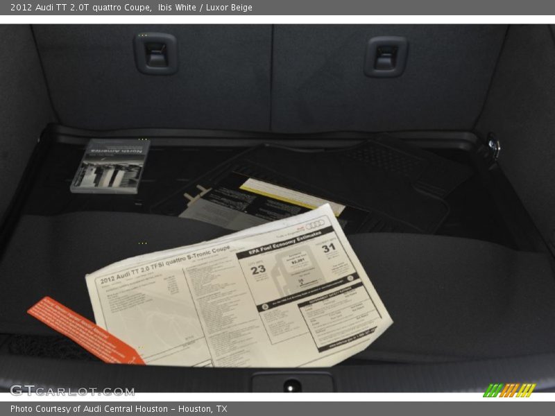 Ibis White / Luxor Beige 2012 Audi TT 2.0T quattro Coupe