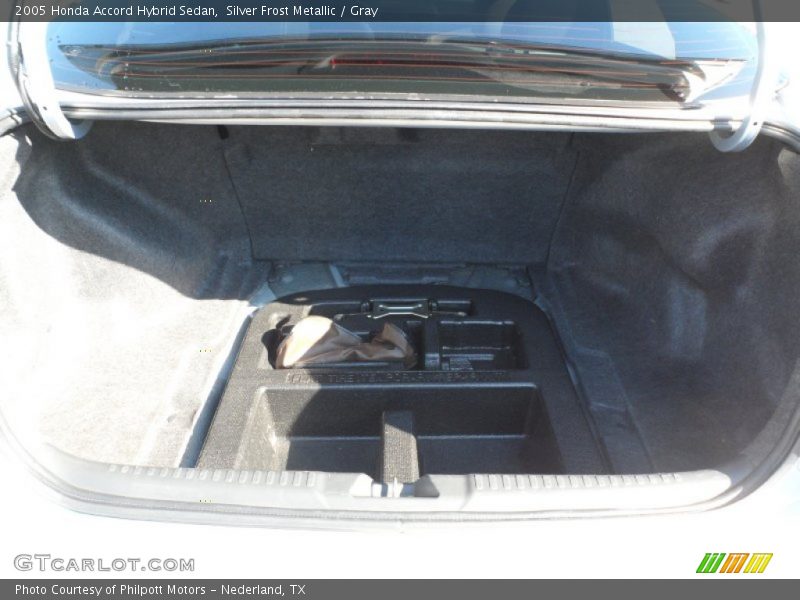 Silver Frost Metallic / Gray 2005 Honda Accord Hybrid Sedan
