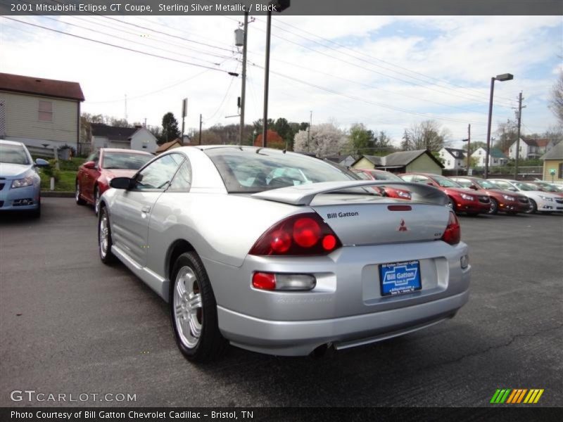 Sterling Silver Metallic / Black 2001 Mitsubishi Eclipse GT Coupe