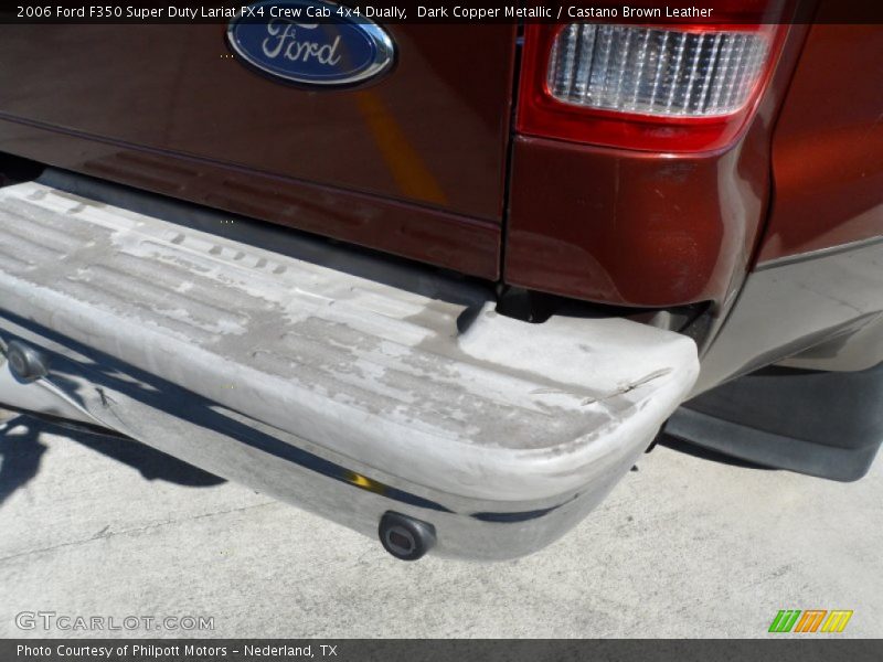 Dark Copper Metallic / Castano Brown Leather 2006 Ford F350 Super Duty Lariat FX4 Crew Cab 4x4 Dually