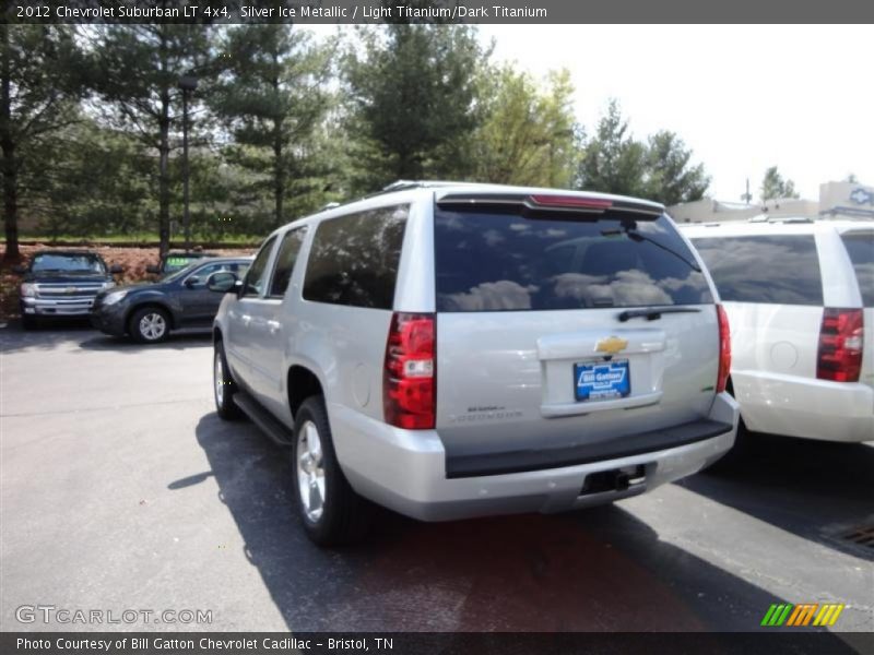 Silver Ice Metallic / Light Titanium/Dark Titanium 2012 Chevrolet Suburban LT 4x4