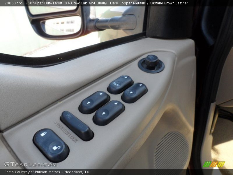 Dark Copper Metallic / Castano Brown Leather 2006 Ford F350 Super Duty Lariat FX4 Crew Cab 4x4 Dually