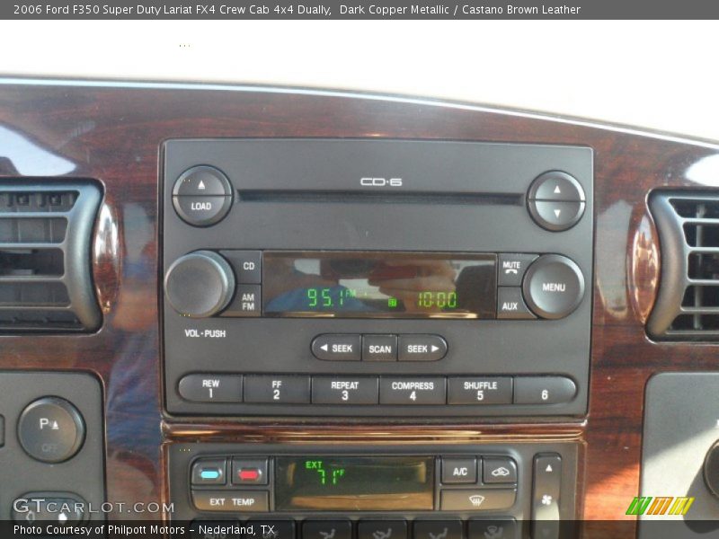 Audio System of 2006 F350 Super Duty Lariat FX4 Crew Cab 4x4 Dually