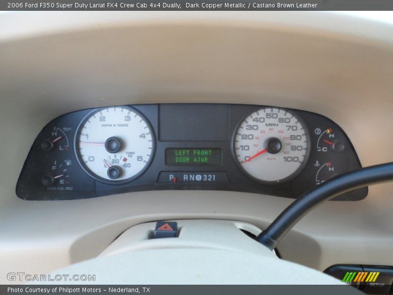  2006 F350 Super Duty Lariat FX4 Crew Cab 4x4 Dually Lariat FX4 Crew Cab 4x4 Dually Gauges