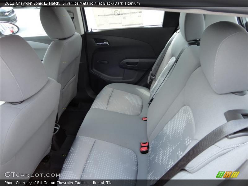 Silver Ice Metallic / Jet Black/Dark Titanium 2012 Chevrolet Sonic LS Hatch