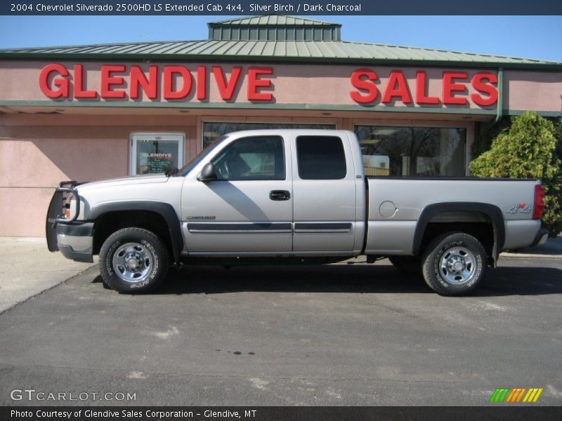 Silver Birch / Dark Charcoal 2004 Chevrolet Silverado 2500HD LS Extended Cab 4x4