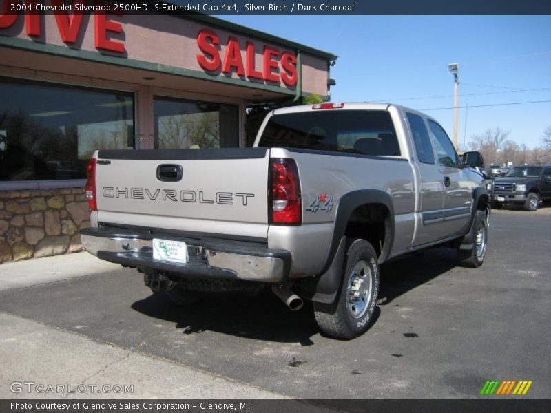 Silver Birch / Dark Charcoal 2004 Chevrolet Silverado 2500HD LS Extended Cab 4x4