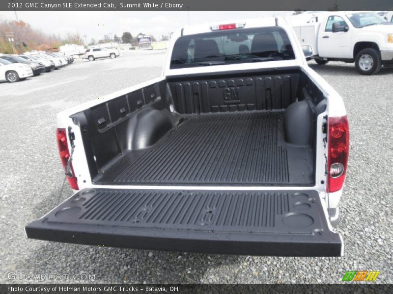 Summit White / Ebony 2012 GMC Canyon SLE Extended Cab