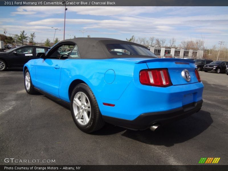  2011 Mustang V6 Convertible Grabber Blue