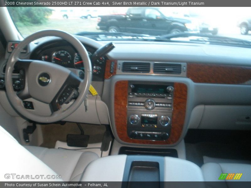 Silver Birch Metallic / Dark Titanium/Light Titanium 2008 Chevrolet Silverado 2500HD LT Z71 Crew Cab 4x4